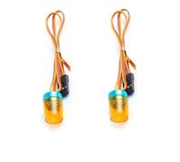 RC Lighting Kit For Tamiya 1/10 1/14 Multi-function Flashing Rotating Light Bar Alarming Lamp RC Crawler Car Engineering Truck Upgrade Parts(Yellow,18 * 13mm)
