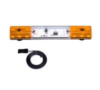 RC Lighting Kit For Tamiya 1/14 A6 360° Rotating Warning Light Roof Light Rc Trailer Truck For Fire Engine Engineering Vehicle Model Toy(Yellow)