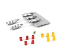 RC Lighting Kit For Tamiya For King For Hauler 56344 56301 Lesu 1/14 Scale Roof Lights Upgrade Lamp RC Dump Truck Car Upgrade Accessories Replacement Parts(A with lampshade)