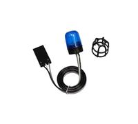 RC Lighting Kit For Tamiya For Scania 770S For Volvo 1/14 RC Model Car Warning Excavator Lights 360 Degree Rotating Engineering Lamp Truck Tipper(Blue)