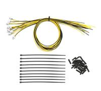 RC Lighting Kit For Tamiya For Scania 770S R620 For Volvo For Benz For Man 1/14 Lighting System PH2.0 Expand Terminal Line Wire RC Truck Parts(Yellow)