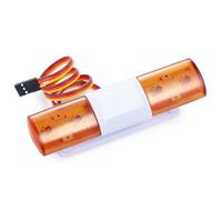 RC lighting Parts For Axial For SCX10 D90 For TRX-4 1/10 4 5 6 Roof Lights Bar Spotlight RC Crawler Car Truck Model Upgrade Parts(Orange 1)