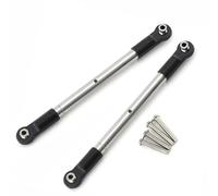 RC linkage For Traxxas For Maxx 2.0 For WideMaxx 1/10 Adjustable Front Steering Tie Rod Link 304 Stainless Steel Linkage 8997 RC Car Upgrade