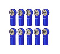 RC Links Linkage For Axial For SCX10 For Tamiya CC01 1/10 RC Crawler Parts Metal M4 Link Tie Rod End Ball Joint Shock Absorber Linkage Joints(Blue)
