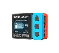 RC Lipo Battery Balance Charger, SKYRC B6 Neo+ Smart Mini Small Fast Quite Charging for Car Airsoft Batteries 1S 2S 3S 4S 5S 6S Lipo/Li Ion/LiHV/LiFE/PB, 2S-15S NiMH/NiCd, USB C PD Reverse Discharger