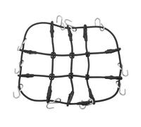 RC Luggage Net High Simulation Decorative RC Crawler Car Luggage Net Accessory for TRX4M 1/18 RC Cars and scx24 1/24 RC Cars Made of Premium Nylon Material (Black)