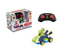 RC Mario Kart Mini RC Yoshi, For Children and Adults, Boys & Girls, Unique Original Licence, Instant Driving Fun with Ready to Run, Green