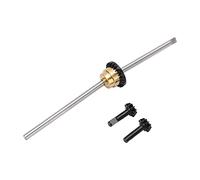 RC Metal Differential Gear Middle Axle Kit High Strength Aluminum Alloy CNC Precision Machined For WPL C14 C24 C34 C44 B14 B16 B24 B36 1/16 RC Car Upgrade