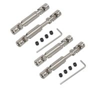 RC Metal Drive Shaft Set Front and Rear for 1/12 98 99S | Heavy Duty Steel CVD Transmission Axle Propshaft Upgrade Parts for RC(2pair)