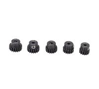 RC Metal Pinion Gear Set Precisely Manufactured for Losi RC Car Motors with Teeth Counts Versatile Racing Climbing Endurance 5PCS Steel