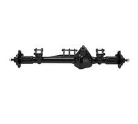 RC Metal Rear Axle Assembly High Precision Anodized Aluminum Shell Easy Install Upgrade Parts for AXIAL RBX10 Ryft 1/10 RC Car Aluminum Alloy Steel Construction (Black)