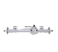 RC Metal Rear Axle Assembly High Precision Anodized Aluminum Shell Easy Install Upgrade Parts for AXIAL RBX10 Ryft 1/10 RC Car Aluminum Alloy Steel Construction (Silver)