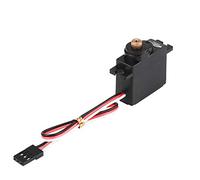 RC Micro Servo, Mini Digital Servo DC 4.8-6V Voltage Analog Servo RC Fixed Wing Airplane Accessory