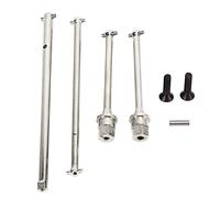 RC Middle Rear Drive Shaft Steel Upgrade Part Maximum Power Axial Yeti JR 1/18 RC Car (Silver)