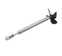 RC Model Boat Shaft 4mm Stainless Steel Waterproof Drive Shaft Assembly With Universal Joint And 55mm Propeller For Fishing And Model Boats(L25/20CM,4.00mm)