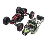 RC Model Car Shell, 1:12 Scale FY03 Empty Frame Red Green Plastic Shell DIY 4WD Desert Falcon Remote Control Kit(Green)