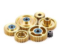 RC Model Precision-Crafted Metal Gear Set Designed for Tamiya 1/14 Scale Trucks R/C Model