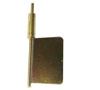RC Model Ship Accessories Brass Single-Piece Inverted Trapezoidal Rudder Suitable For Simulation Boats(Height 40mm)