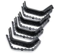 Rc Models Accessories For Axial For SCX10 1/10 Plastic Fender Flares Wheel Arch Protector Mud Flaps RC Crawler Car Body Shell Upgrade Parts(Style A)