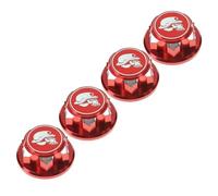 Rc Models Accessories For Traxxas For X-Maxx For Summit For E-Revo For Sledge RS 4pcs Metal Hex Wheel Nuts 1.25 Thread Anti Skid Non Slip Truck(Red)