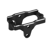 Rc Models Accessories For TRX4-M For Bronco For Defender 9739 1/18 Aluminum CNC Servo Mount RC Crawler Upgrade Parts Replacement Replace Modified(Black)