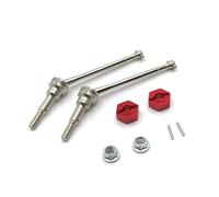 RC Models For Wltoys 12423 12427 12428 1/12 Metal Coupler Front Drive Remote Control Car Upgrade Modified Replacement Replace(Red)