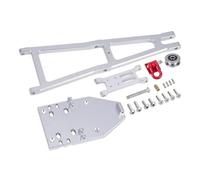 RC Models Repairs Compatible With Axial For Capra For Trail For Buggy 1/10 RC Car Crawler Upgrade Parts Aluminium Wrecker Tow Truck Crane Arm Kit(Silver)