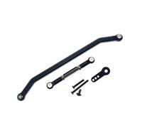 RC Models Repairs Compatible With MN128 For Wrangler 1/12 Remote Control Car Upgrade Parts Accessories Metal Steering Lever Steering Arm 1Pcs(Black)