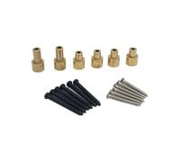 RC Models Repairs Compatible With MN82 For LC79 For MN 1/12 RC Model Crawler Car Modification Upgrade Parts Big Wheel Brass Shell Raise The Column