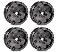 RC Models Repairs Compatible With SCX10 For Capra For TRX4 LCGVRD VS4-10 For Phoenix H10 OPTIC RC Ultralight Carbon Aluminum 1.9 Beadlock Wheels(Size 3)