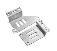 RC Models Repairs For Tamiya For King For Hauler 1/14 Stainless Steel Box Adapter Tab Holder Bracket Series RC Car Accessories Repair Modification