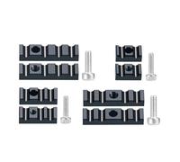 RC Models Spare For Tamiya 1/14 Differential Line Aluminum Line Cable Handlebar Frame Clamp Clips Modification Accessories RC Tractor Truck Car Upgrade Parts(Set)