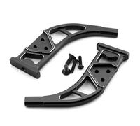 RC Modification Parts For Arrma 1/7 For Infraction For Limitless For Felony 6S For BLX Metal Diffuser Supports Rear Wing Support Frame RC Car Upgrade Parts(Black)