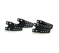RC Modification Parts For Axial For SCX10 1/10 4Pcs Adjustable Shock Tower Hoops Lift Mount RC Crawler Car Model DIY Parts Modified Accessories(Black)