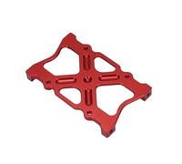 RC Modification Parts For Axial For SCX10 1/10 Aluminum Battery Plate Holder Mounting Frame Bracket RC Remote Control Car Accessories Spare Parts(Red)