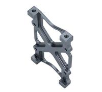 RC Modification Parts For Axial For SCX10 1/10 Aluminum Battery Plate Holder Mounting Frame Bracket RC Remote Control Car Accessories Spare Parts(Grey)