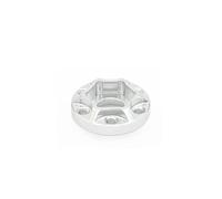 RC Modification Parts For Axial For SCX10 For Capra For Redcat Gen8 VS4-10 1.9 2.2 Wheels Rim 1/10 2PCS CNC Aluminum 12mm Wheel Hex Hub RC Crawler Car(Silver,6mm)