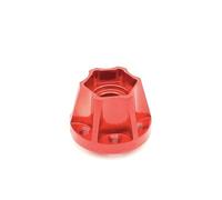 RC Modification Parts For Axial For SCX10 For Capra For Redcat Gen8 VS4-10 1.9 2.2 Wheels Rim 1/10 2PCS CNC Aluminum 12mm Wheel Hex Hub RC Crawler Car(Red,15mm)