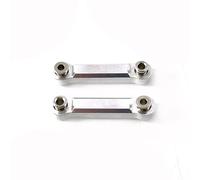RC Modification Parts For MJX For Hyper Go 1/14 14301 14302 Metal Steering Tie Rod Remote Control Car Modified Accessories Upgraded Replacement DIY Parts(Silver)