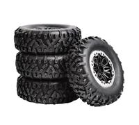 RC Modification Parts For MN D90 For MN98 For MN99S For WPL C14 C24 C34 B14 B24 For LDRC P06 LD1297 LD1299 4pcs 64mm Soft Tire Wheel RC Car Upgrade Parts Accessories