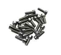 RC Modification Parts For Rock 1/10 20pcs Pack Alloy Metal M2 Screws RC Crawler Cars 1.9 Inch Wheel Rims Parts Rc Car Parts Accessories