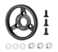 RC Modification Parts For Rustler For Slash 2wd For Stampede For Telluride 1/10 RC Car Truck Upgrade Parts Steel 48P 76T/86T Spur Gear Upgrade Parts(86T)