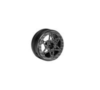 RC Modification Parts For SCX10 For Capra For TRX4 TF2 Gmade R1 For Element For Enduro CC01 1/10 1.9 Carbon Fiber And Aluminum Beadlock Wheels Rim RC Rigs Crawler DIY(A 1PCS)