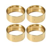 RC Modification Parts For SCX10 II 90046 D90 For TRX4 For Element For Enduro 1/10 95g 1.9 Inch Bead Lock Wheel Weights Internal Clamp Rings RC For Rock Crawler(Yellow,4pcs)