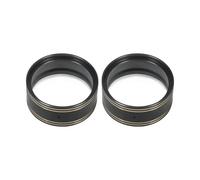 RC Modification Parts For SCX10 II 90046 D90 For TRX4 For Element For Enduro 1/10 95g 1.9 Inch Bead Lock Wheel Weights Internal Clamp Rings RC For Rock Crawler(Black,2pcs)