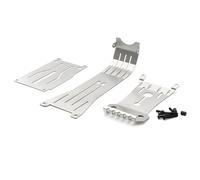 RC Modification Parts For Tamiya For Hotshot II 2024 58737 1/10 Stainless Steel For Chassis Armor Skid Plate Axle Protector RC Car Upgrade Parts Accessories