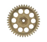 RC Modification Parts For Tamiya For Super Clod Buster 1/10 7075 Aluminum Alloy 40T Diff Spool Gear 23.3g Off Road Monster Trucks Upgrade Parts