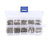 RC Modification Parts For TRX4M 1/18 4M-15 M1.6 M2 M2.5 Grade 12.9 Stainless Steel Hex Screws Nuts Hardware Kit RC Crawler Upgrade Accessories