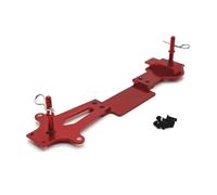 RC Modification Parts For Wltoys 144001 144002 144010 144016 144018 For RIaarIo 1/14 RC Car Metal Second Floor Board Plate With Body Mount Post Upgrade Parts(Red)