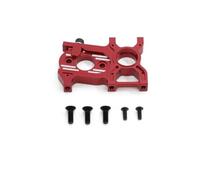 RC Modifications Models For Arrma 1/8 6S Karton For Talion For Outcast For Typhon 1/10 For Senton Channel Lock Secure Motor Mount RC Car Upgrade Parts Aluminum(Red)